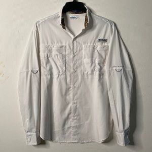 Columbia PFG Tamiami – White / Camo – S